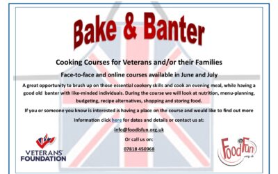 Bake and Banter Cookery Courses for Veterans