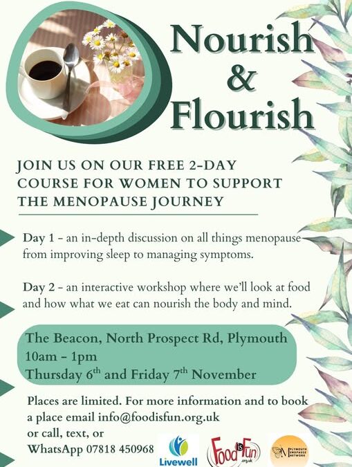 Menopause Course in November